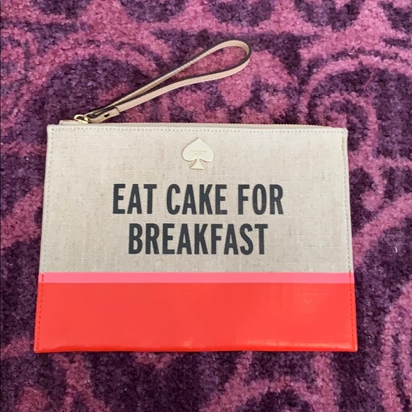 kate spade Handbags - Kate Spade Eat Cake for Breakfast Wristlet
